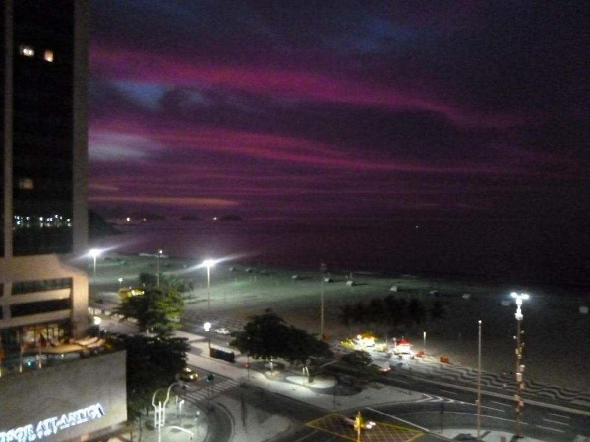 Studio Moderno Com Vista Privilegiada Para A Praia Rio de Janeiro Bagian luar foto